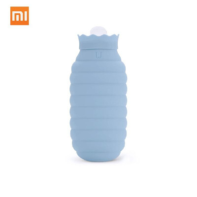 

Xiaomi Hot Water Bag Microwave Heating Silicone Bottle Winter Heater With Knitted Cover Hand Warmer Hot Water Bottle 313620ml For