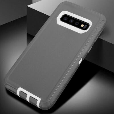 

Hybrid Armor Shockproof Rugged Phone Case PC&TPU Combo Protective Cover Case for Samsung Galaxy S10S10 PlusS10E