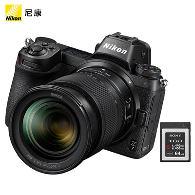 

Nikon Z7 24-70mmXQD 64G memory card full frame micro single digital camera set Nikkor Z 24-70mm f4 S standard zoom lens