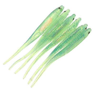 

Lixada 6PCS 9cm 3g Fish Type Soft Fishing Lure 3D Eyes Soft Lure Soft Bait Sea Fishing Lure