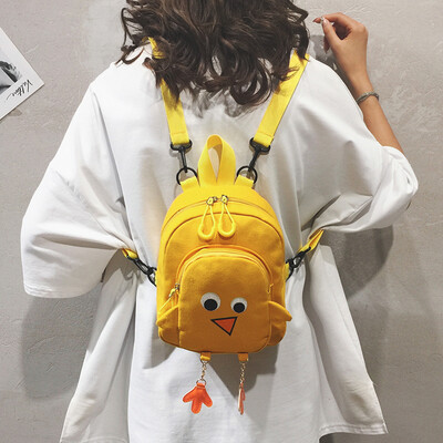

Ins wind bag Korean high school student bag cute cartoon backpack female 2019 new fashion canvas backpack