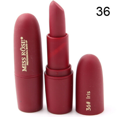 

Natural Sexy Red Lips Matte Velvet Lipstick Pencil Cosmetic Long Lasting Makeup Nude Brown Matte Lipstick