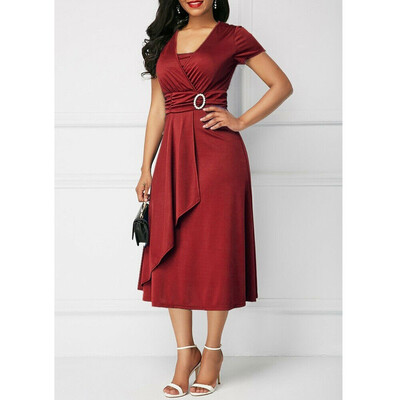 

Womens Plus Size Maxi Cocktail Party Wedding Evening Formal Midi Long Dresses