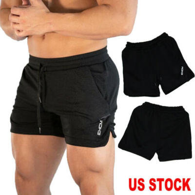 

Mens GYM Shorts Training Running Sport Workout Casual Jogging Pants Trousers
