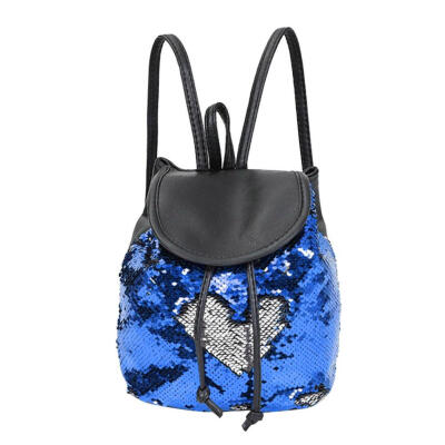 

Fashion Girls Sequins Backpack Preppy Schoolbags Drawstring Shoulder Bag