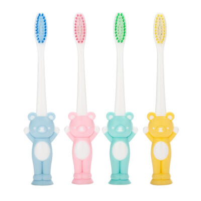 

4pcs Baby Kids Training Soft-bristled Toothbrushes for Children Teeth Clean