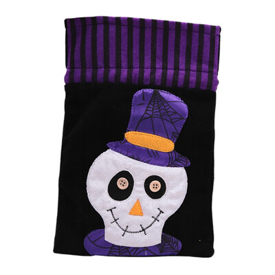 

Halloween Non-woven Fabrics Pumpkin Bags Halloween Props Kids Children Toys Candy Bag Party Supplies