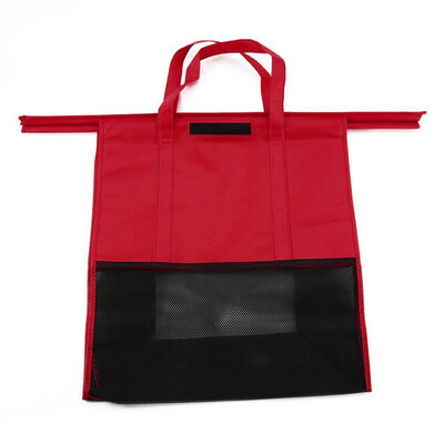

Reusable Large Capacity Foldable Solid Supermarket Handbag Shopping Bags Shopping Merchandise Bags