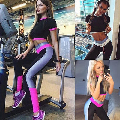 

Womens Yoga Workout Gym Leggings Fitness Sports Trouser Tight Athletic Pants