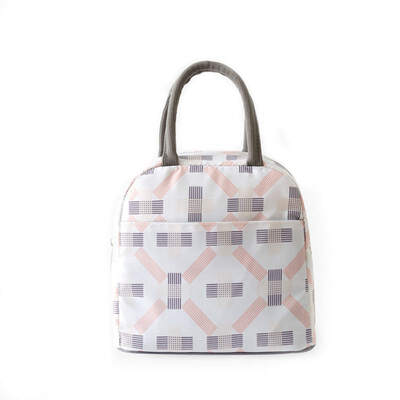 

Pouch for Women Fashion Handbags Printed Reusable Lunch Tote Bag Insulated Lunch Bags Grocery Work School Picnic Camping BBQ