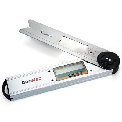 

GemRed Digital Angle Gauge Goniometer Leveling Instrument Stainless Steel Angle Finder Clinometer Digital Display Protractor