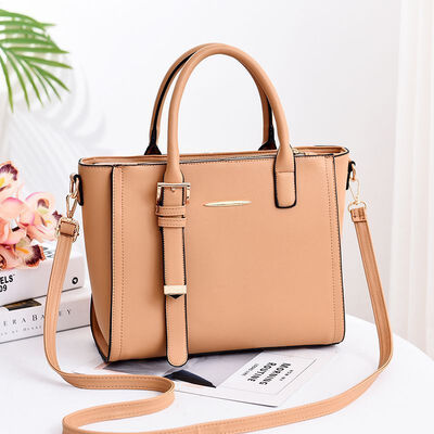 

Womens bag 2019 new European&American fashion trend big bag PU leather Messenger bag shoulder bag handbag