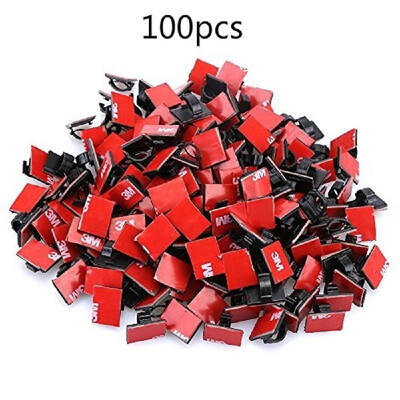 

3 Meter Adhesive Cable Clips Wire Clamps Car Cable Organizer Cord Tie Holder