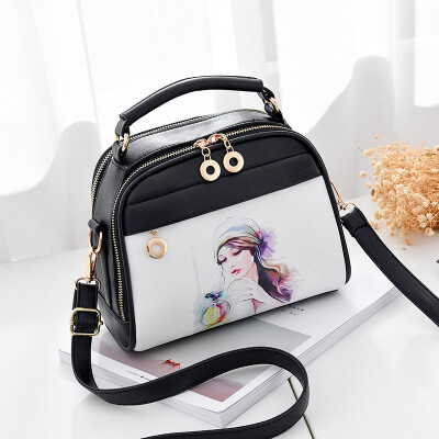 

Female bag 2018 new wild small square bag summer personality single shoulder Messenger bag Korean version of the tide bag female one generation