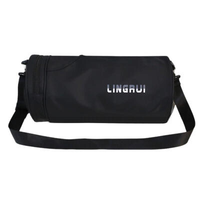

Women Barrel-Shaped Sports Gym Shoulder Bag Large Waterproof Nylon Bags