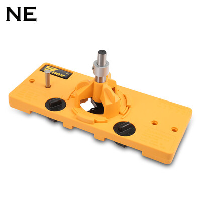 

NE 35MM Concealed Hinge Drilling Jig Woodworking Drill Guide Set DIY Tools