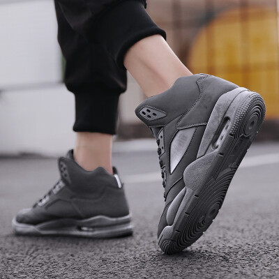 

2019 new Korean version of the trend of cotton shoes Gaobang sports shoes mens casual plus velvet high shoes summer warm shoes