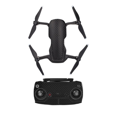 

black carbon fiber waterproof PVC Decal Skin Sticker For DJI MAVIC Air Drone body protection film remote Controllers cover