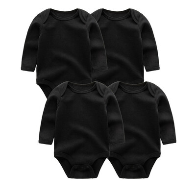 

Long Sleeve Baby Boys Clothes Newborn Bodysuits Clothing Sets 4PCS Roupa de bebe Unicorn Baby Girls Clothes Rompers 0-12M Purple