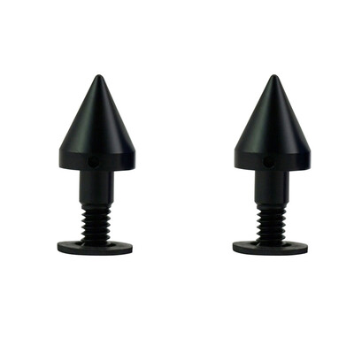

Tailored 2 Pcs Silver Car Tail Rear Bumper Guard Protector Spikes For Mercedes Benz Smart