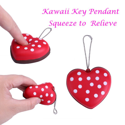 

Gotoamei Surprise Mini Gift Slow Rising Scented Squeeze Relieve Stress Key Pendant