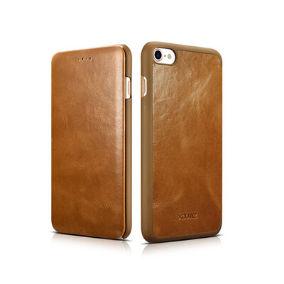 

For Cover iPhone 7 Cases Coque Flip Case Anti-Knock For Funda iPhone 7 Plus Case Luxury Genuine Leather Mobile Phone Accessories