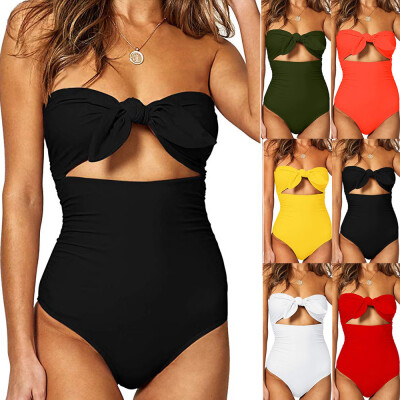 

Lady Women Swimming Costume Padded Swimsuit Monokini Swimwear Bikini Push Up Bra