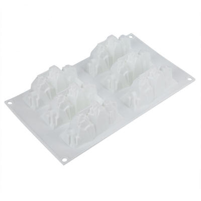 

Greensen 6 Grid DIY Silicone Fondant Molds Food Grade Silicone Cake Chocolake Cake Maker Decor