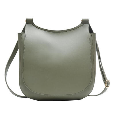 

Solid Color Shoulder Handbags PU Leather Women Large Flap Crossbody Bags