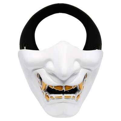 

Half Face Mask Lower Face Protective Mask for Camping Games Cosplay Party