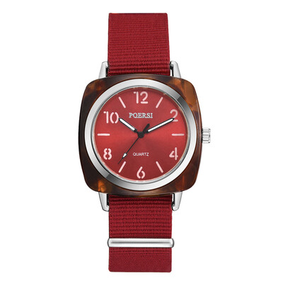 

Fashion casual wild quartz watch new wholesale personality watch watch nylon strap ladies watch