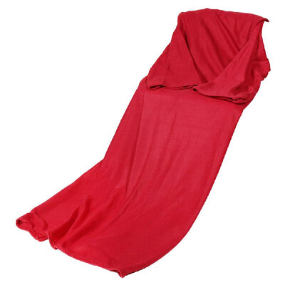 

Oversized Soft Fleece Blanket with Cuddle Sleeves Lightweight Wearable Deluxe Functional Blankets Portable Travel Sofa Throw Winte