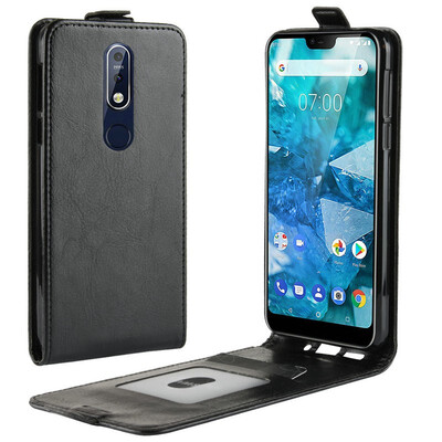 

for Nokia 71 WIERSS Flip Leather Case for Nokia 71 TA-1085 TA-1095 TA-1096 TA-1100 Retro Wallet Case Leather Cover Cases