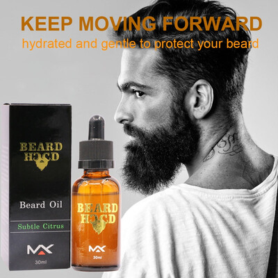 

Organic Natural Men Beard Oil growth Prevent Hair Loss Leave-In Beard&Moustache Conditioner growth
