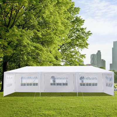 

Canopy Tent 3 x 9m Five Sides Waterproof Tent with Spiral Tubes Wedding Tent