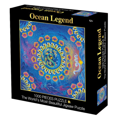 

Gotoamei Square Puzzle Ocean Legend 1000 Capsules Perfect Gift Exercise The Brain Toy