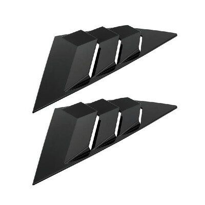 

Rear Window Louvers Car Rear Window Blinds Side Tuyere Louvers Vent for Ford Focus ST RS MK3 Hatchback Carbon Fiber Style
