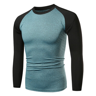 

Color Block Raglan Long Sleeve Casual T-shirt