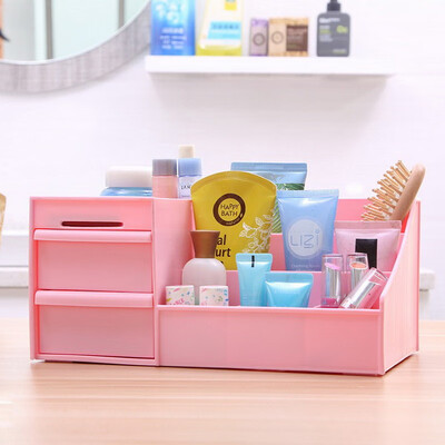 

Large MakeUp Jewelry Cosmetic Dresser Drawer Storage Box Organizer Desk Storage Box Organizer