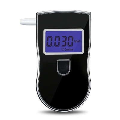 

Policeman Breathalyzer Digital Alcohol Breath Tester Breathalyzer 5 Disposable Mouth