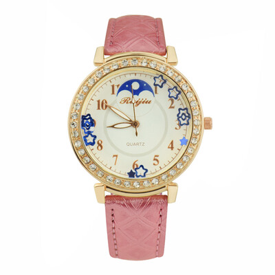 

RM Women Luxury Stainless Steel Bracelet Watch Analog Quartz Wrist Watch