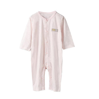 

Newborn Jumpsuit Summer Spring Long Sleeve Cotton Rompers Baby Girls Boys