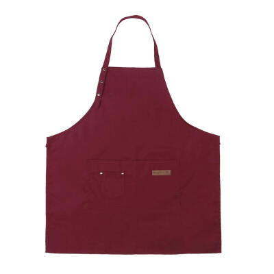 

Unisex Pure Pocket Long Waist Aprons Catering Chef Waiter Bar Kitchen Apron