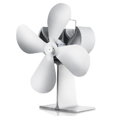 

Portable Heat Powered Stove Fan Fuel Saving Mute Fireplace Thermal Power Heater Fan