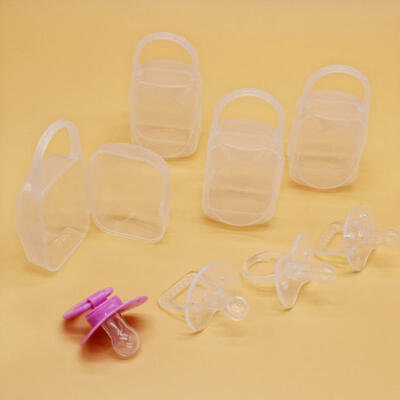 

Greensen Baby Infant Transparent PP Pacifier Soothing Nipple Case Holder Dust-proof Storage Box