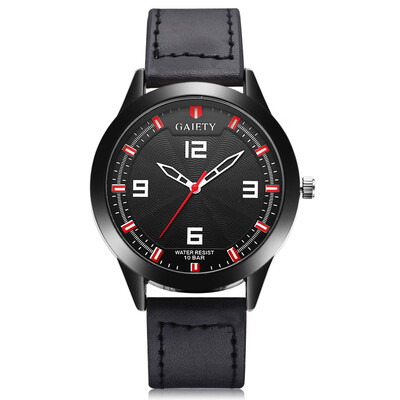 

GAIETY G544 Diameter 42mm Men\s PU Leather Wrist Watch