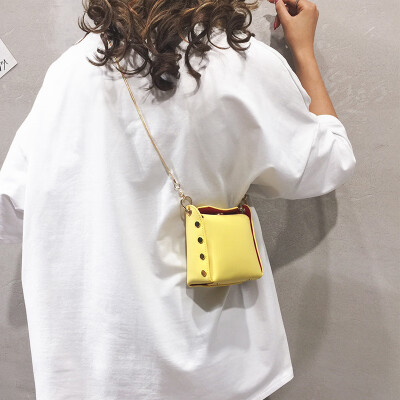 

Net red small bag female bag new 2019 fashion mini chain bag summer small fresh French small messenger bag