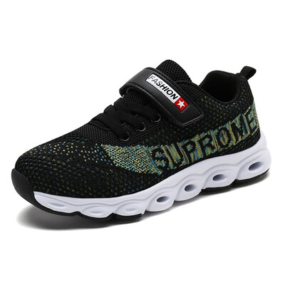 

Boys shoes 2018 spring&autumn new big childrens mesh breathable boy sports shoes primary school childrens shoes tide