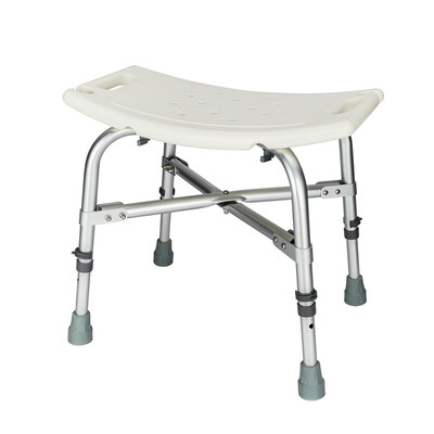

Heavy Duty Wide Tub Shower Chair Seat Bath Bench Bathroom Tool 6 Heigh