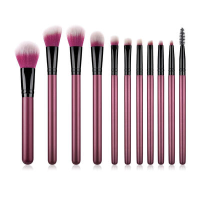 

Natural Nylon Hair Makeup Brushes Set Eyeshadow Powder Concealer Brushes